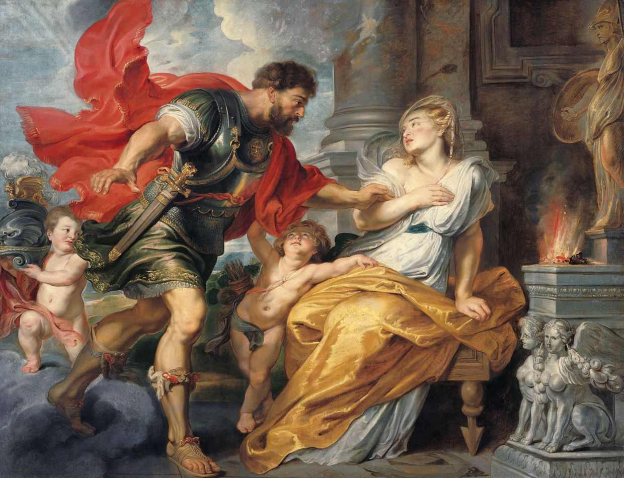 Marte e Reia Silvia, Peter Paul Rubens